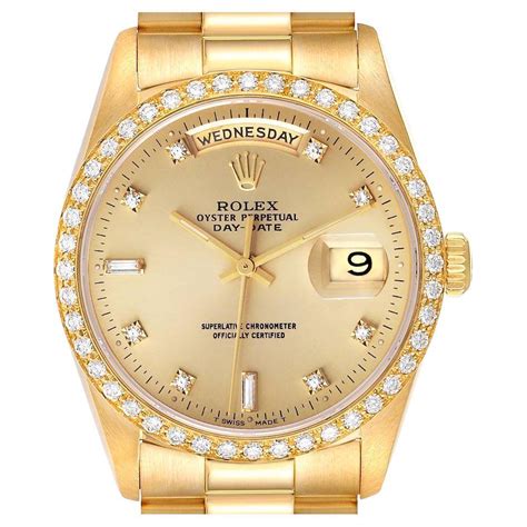 rolex day date or jaune occasion|Rolex watches day date.